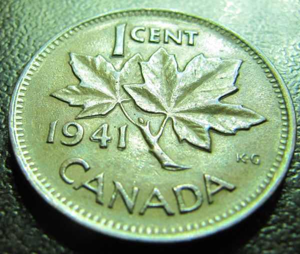 1941-1-Cent-With-Doubling-And-Clash